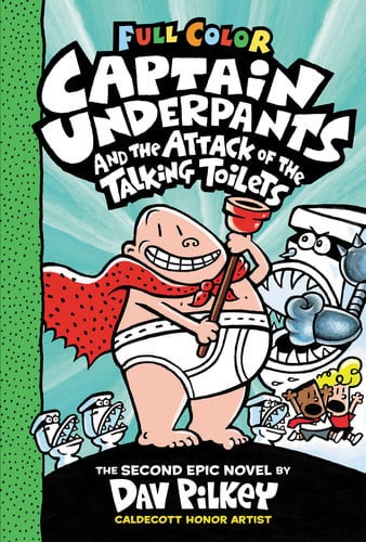 Item #7234 Captain Underpants and the Attack of the Talking Toilets: Color Edition (Captain...