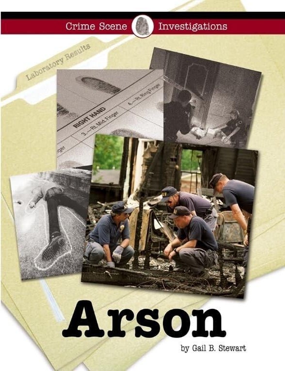 Item #138 Arson. Gail Barbara Stewart.