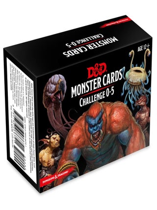 Item #174 Dungeons & Dragons Spellbook Cards: Monsters 0-5 (D&D Accessory). Dungeons,...