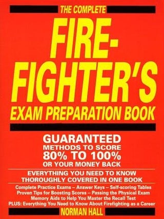 Item #319 Firefighters Exam Prep Book. Adams Media TBD