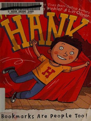 Item #5154 Bookmarks Are People Too! #1 (Here's Hank). Henry Winkler, Lin Oliver