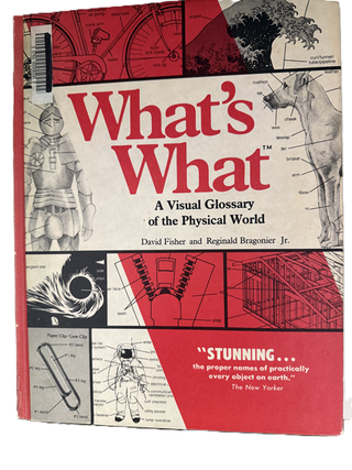 Item #5550 What's What: A Visual Glossary of the Physical World. Reginald Bragonier