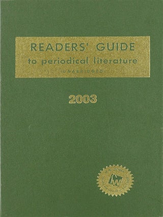 Item #5561 Reader's Guide to Periodical Literature - 2004 (Unabridged