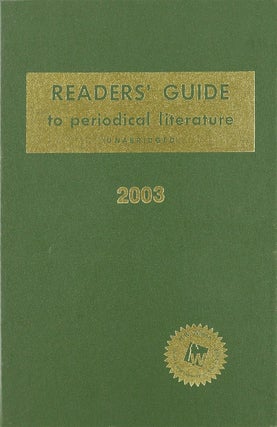 Item #5561 Reader's Guide to Periodical Literature - 2004 (Unabridged