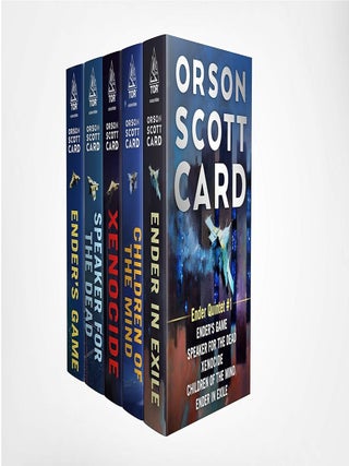 Item #5710 The Ender Saga #1: Ender's Game, Speaker for the Dead, Xenocide, Children of the...