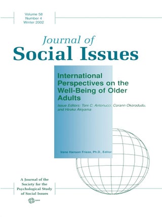 Item #5791 International Perspectives on the Well-Being of Older Adults &ndash; Paperback. Toni...