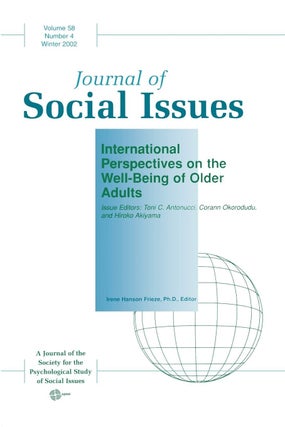 Item #5791 International Perspectives on the Well-Being of Older Adults – Paperback. Toni...