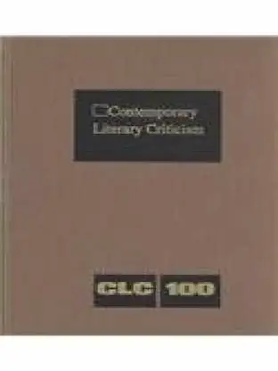 Item #5921 Contemporary Literary Criticism (Volume 100). E. X. Giroux