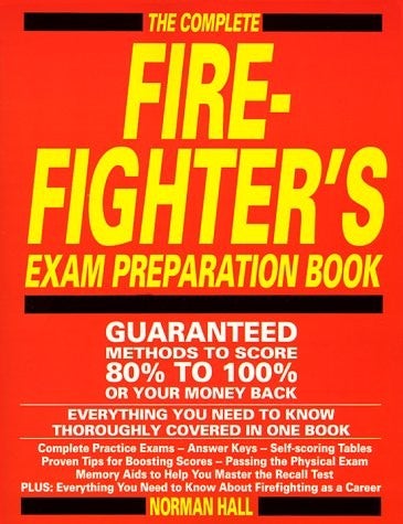 Item #6171 Firefighters Exam Prep Book. Adams Media TBD.