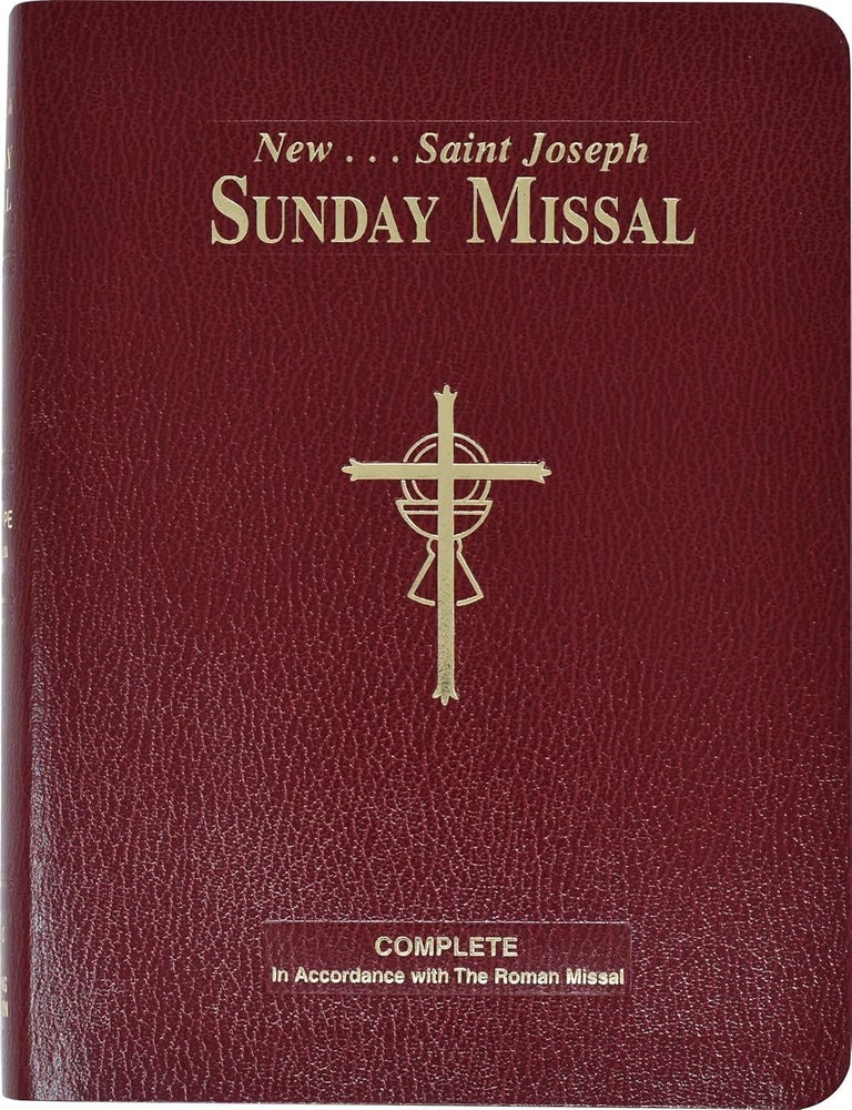 Item #6231 St. Joseph Sunday Missal The Complete Masses for Sundays, Holydays, and the Easter Triduum. Catholic Book Publishing, Icel.