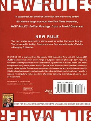 New Rules: Polite Musings from a Timid Observer - Paperback