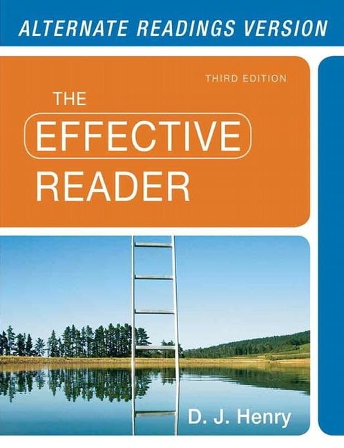 Item #6740 The Effective Reader Alternate Readings Version. D. J. Henry.