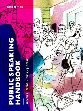 Item #6756 Public Speaking Handbook. Steven A. Beebe, Susan J. Beebe