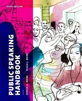 Item #6756 Public Speaking Handbook. Steven A. Beebe, Susan J. Beebe