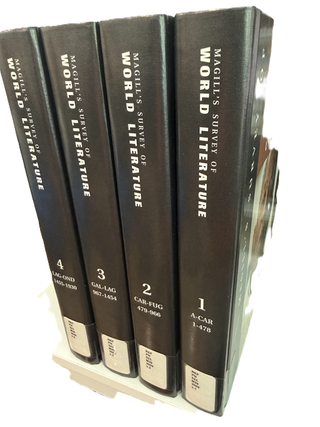 Item #6773 Magill's Survey of World Literature- 4 Volume Set. Frank Northen Magill