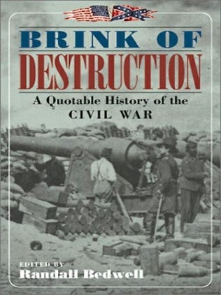 Item #6908 Brink of Destruction. Randall Bedwell