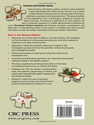 Bloodstain Pattern Analysis With an Introduction to Crime Scene Reconstruction, Second Edition