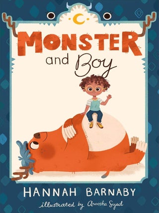 Item #7063 Monster and Boy. Hannah Barnaby