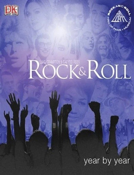 Item #7301 Rock & Roll Year by Year: In Association With the Rock and Roll Hall of Fame and Museum. Luke Crampton, Dafydd Rees.