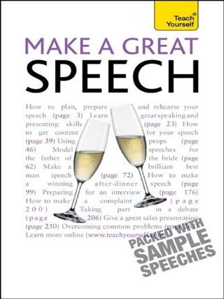 Item #7547 Make a Great Speech: A Teach Yourself Guide. Jackie Arnold