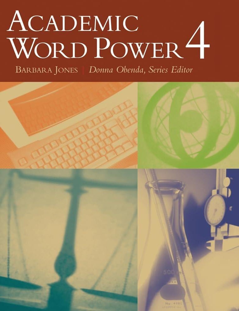 Item #797 Academic Word Power 4. Barbara Jones.