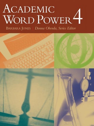 Item #797 Academic Word Power 4. Barbara Jones