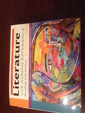 Item #809 I.E. LITERATURE HUMAN EXPERIENCE. ABCARIAN