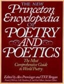 Item #835 The New Princeton Encyclopedia of Poetry and Poetics. Alex Preminger, T. V. Brogan, Frank J. Warnke, Jr. Hardison O. B.