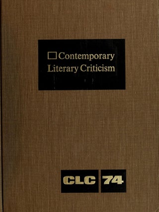 CLC 50 Contemporary Literary Criticism, Yearbook 1987 (Contemporary Literary Criticism. Sharon K. Hall.
